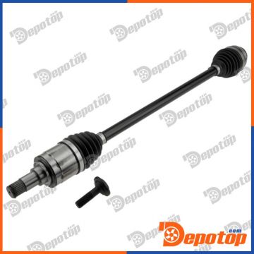 Demi-Arbre de Transmission ATM arrière gauche pour BMW | NPW-BM-168, 33207646869